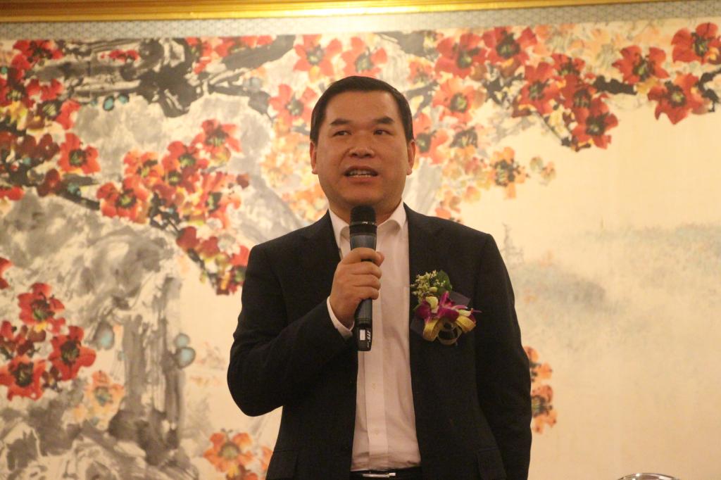 副董事长焦方太致辞